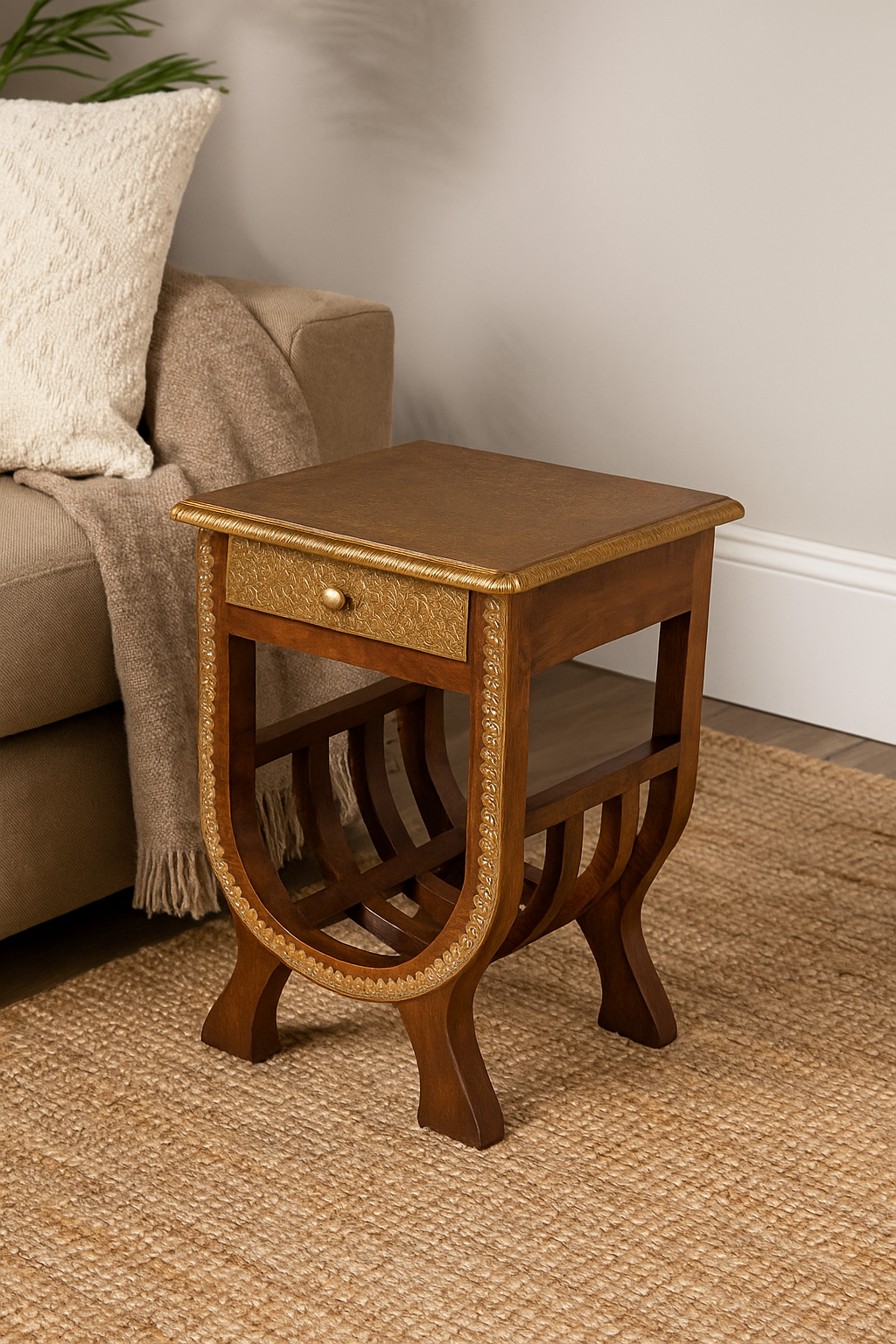 Jake Wooden Side Table
