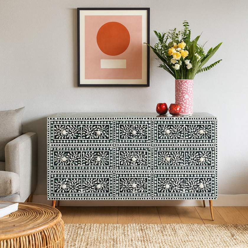 Harris Bone Inlay Dresser