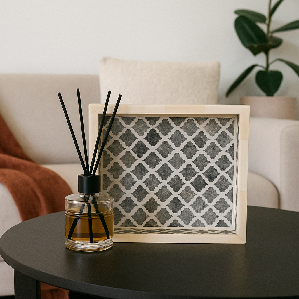 Hailey Bone Inlay Tray