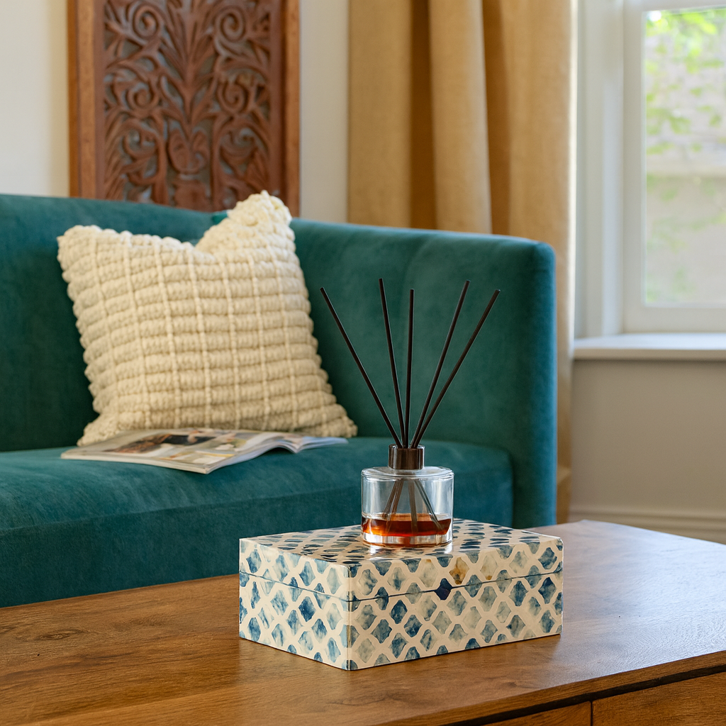 Harvi Bone Inlay Box