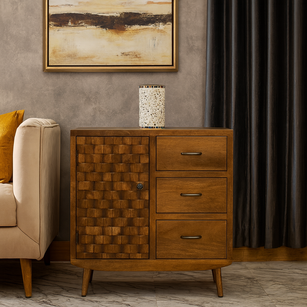 Alonso Wooden Chest of Drawer