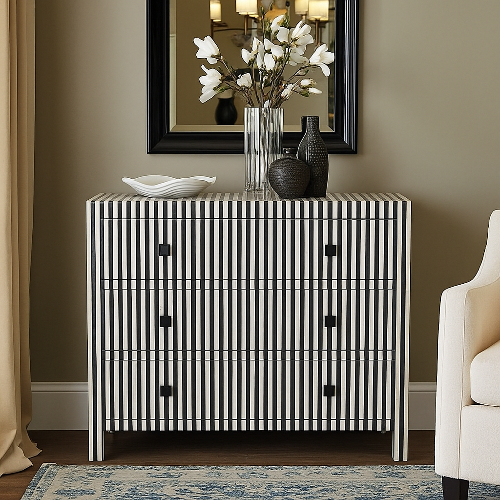 Fandral Bone Inlay Chest of Drawer