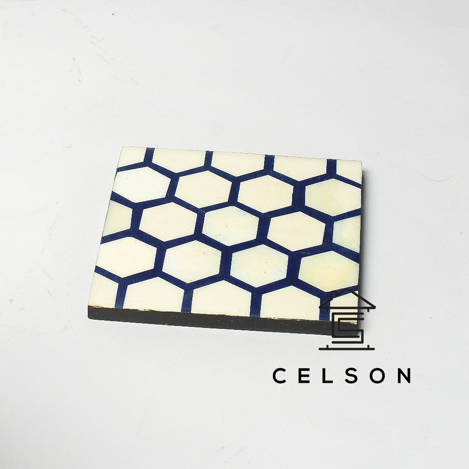 Honey Bone Inlay Coasters