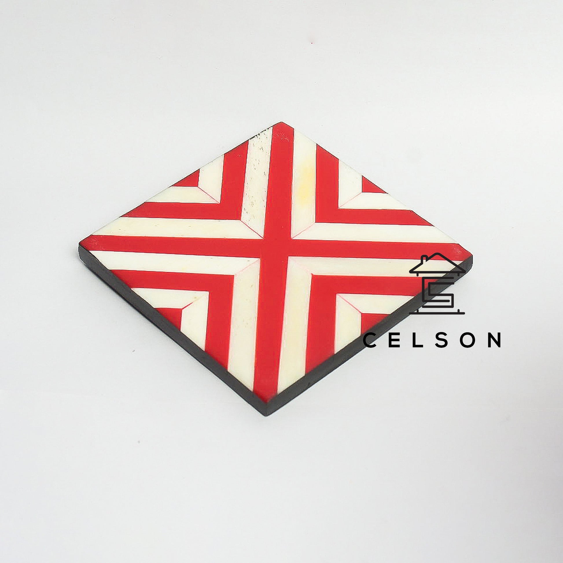 Roma Bone Inlay Coaster