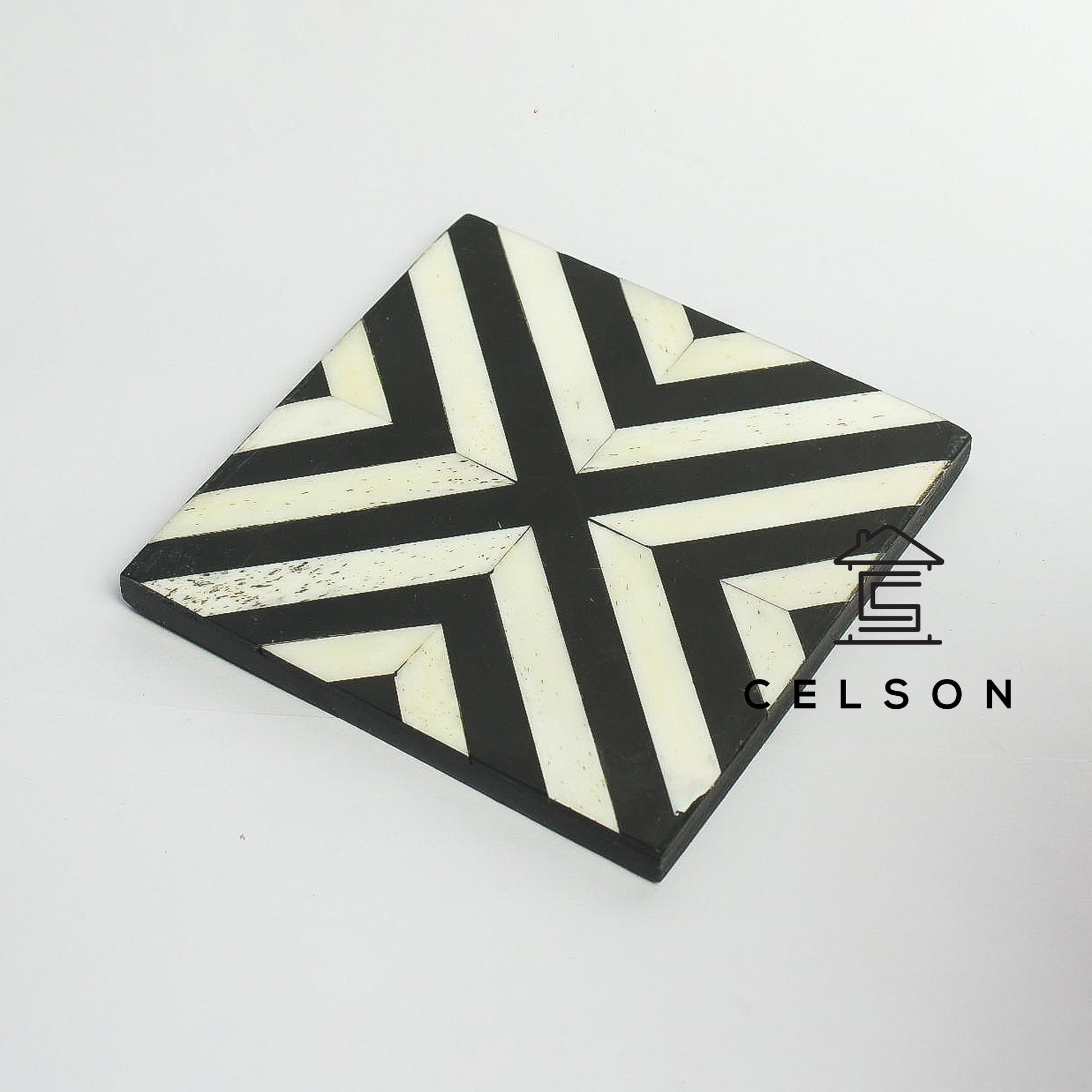 Roma Bone Inlay Coaster