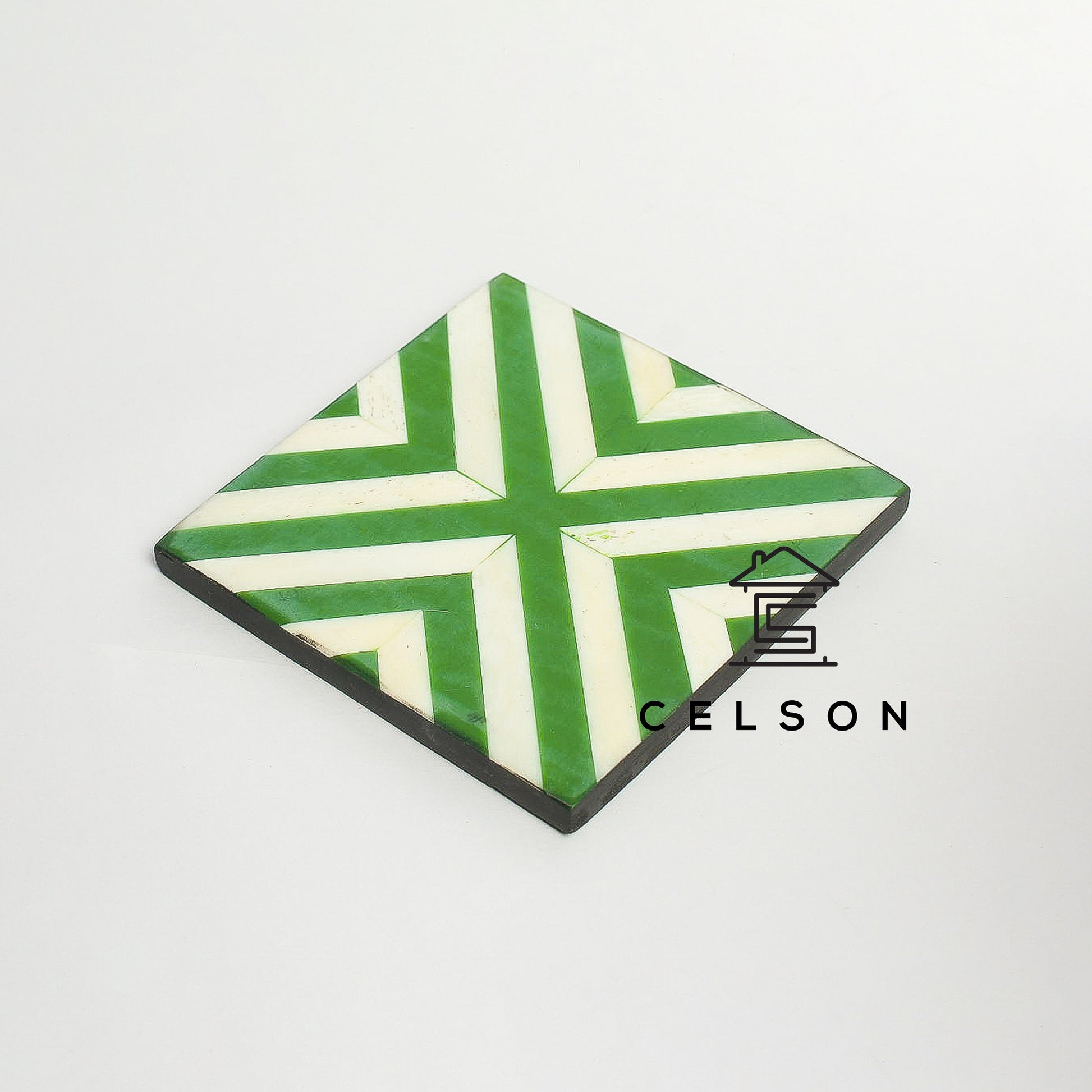 Roma Bone Inlay Coaster