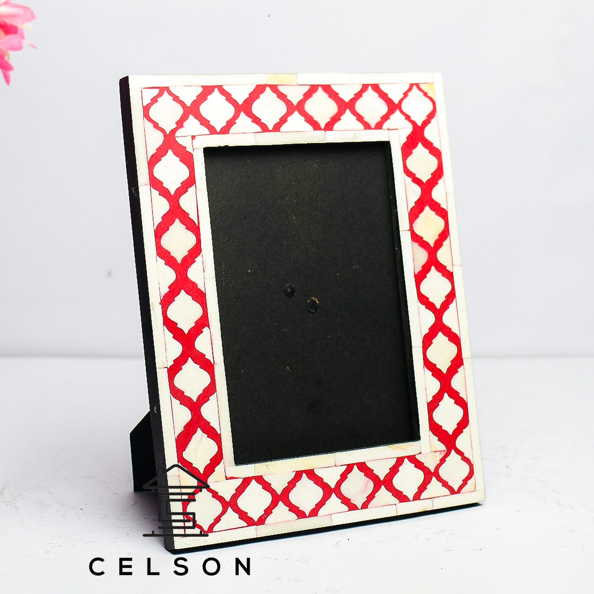 Ziva Bone Inlay Photo Frame