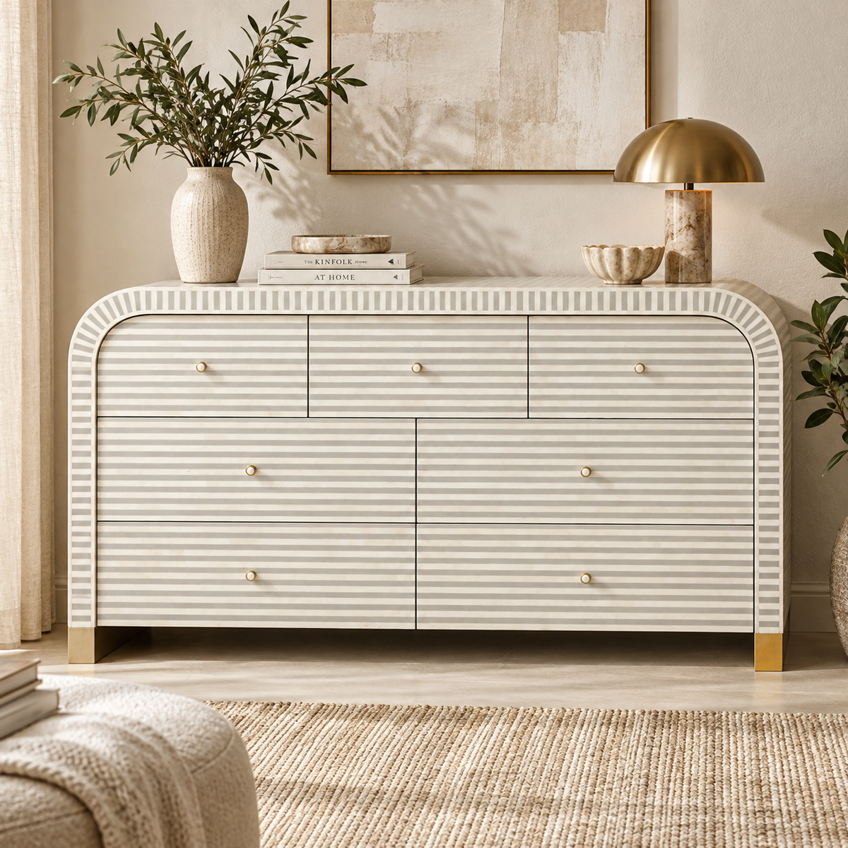 Roy Bone Inlay Dresser