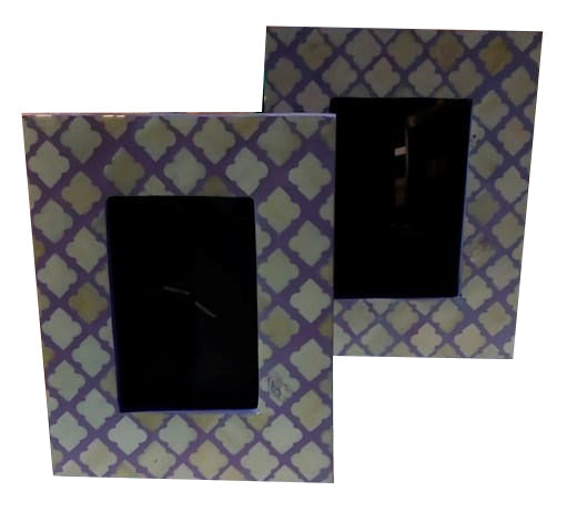 Ortega Bone Inlay Photo Frame