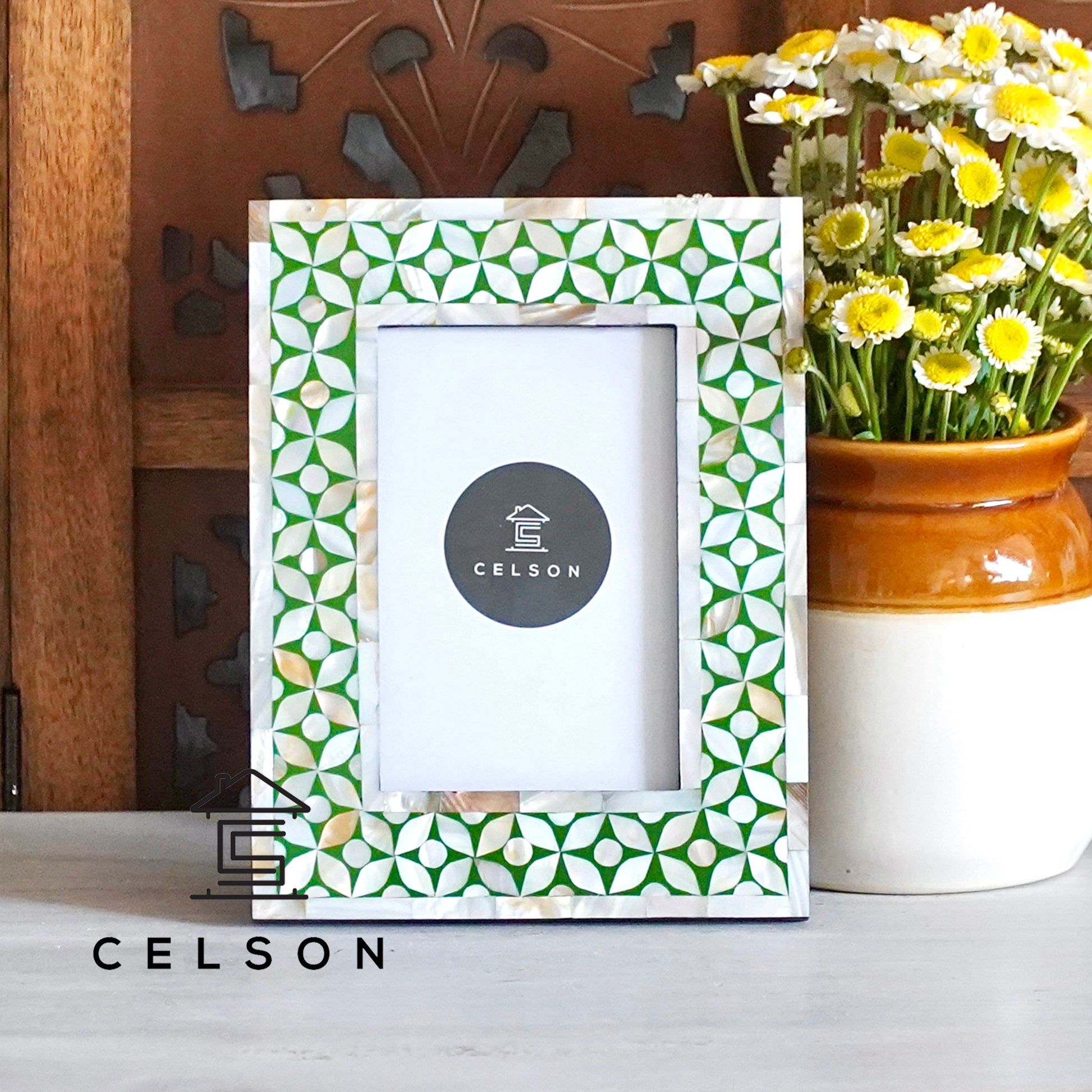 Liam Mother of Pearl Inlay Photo Frame