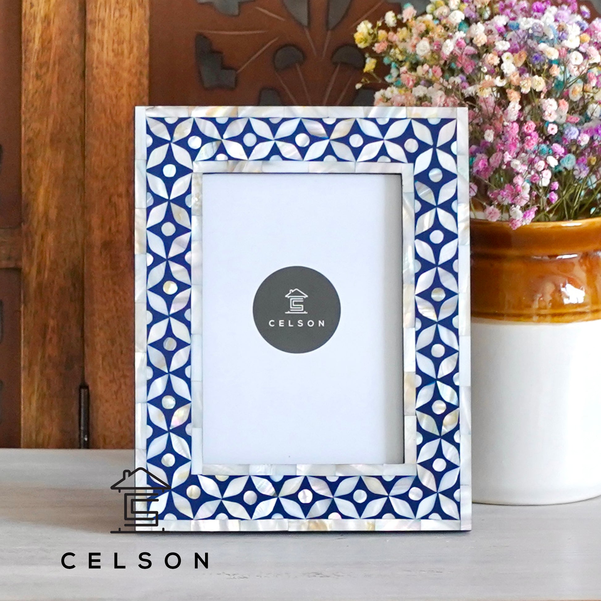 Ryan Mother of Pearl Inlay Photo Frame