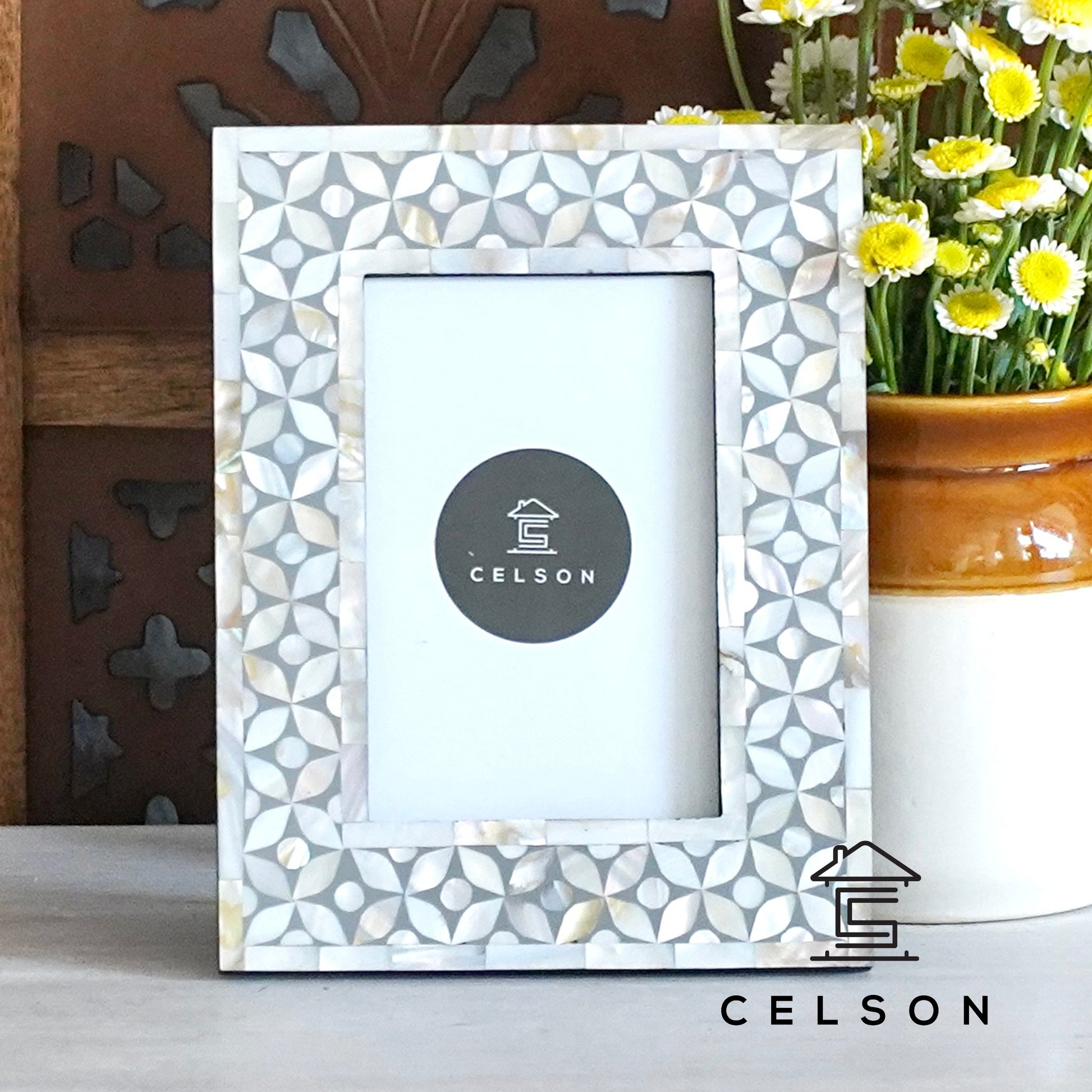 Jack Mother of Pearl Inlay Photo Frame