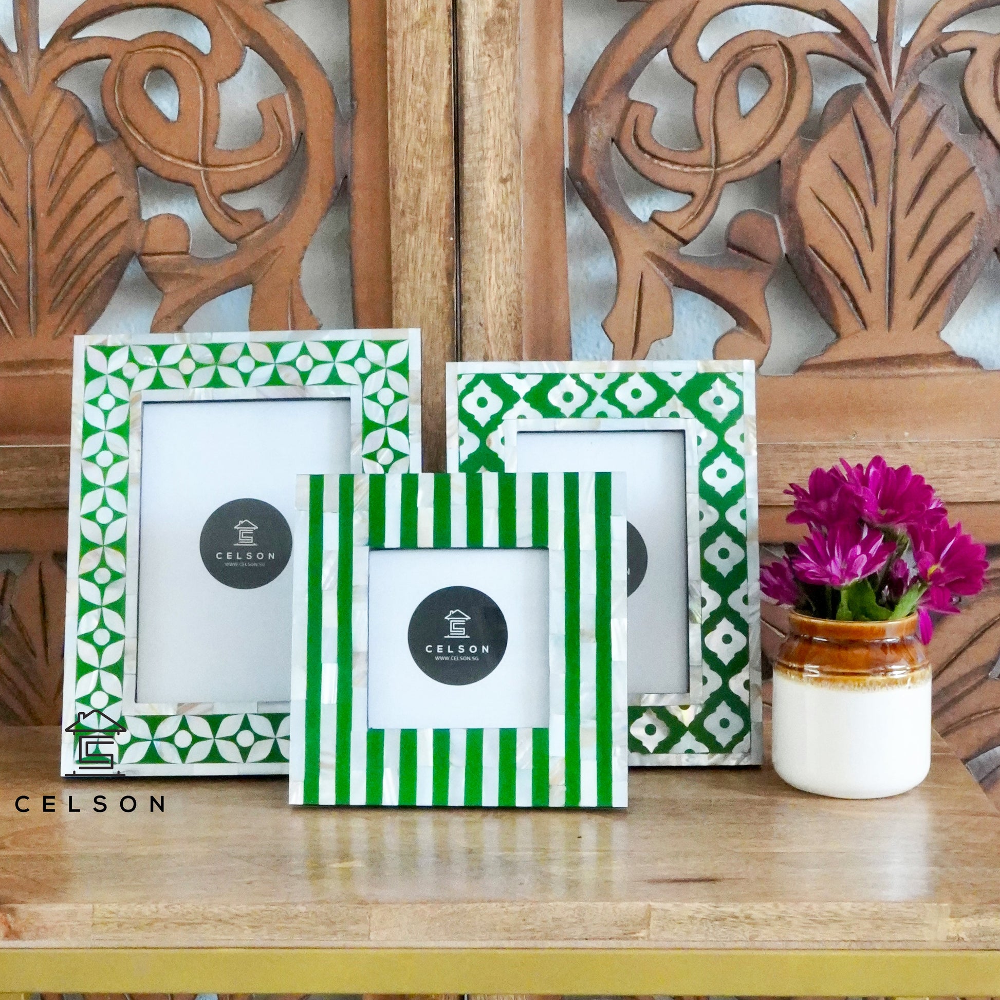 Chrissy Mother of pearl Inlay Photo Frame