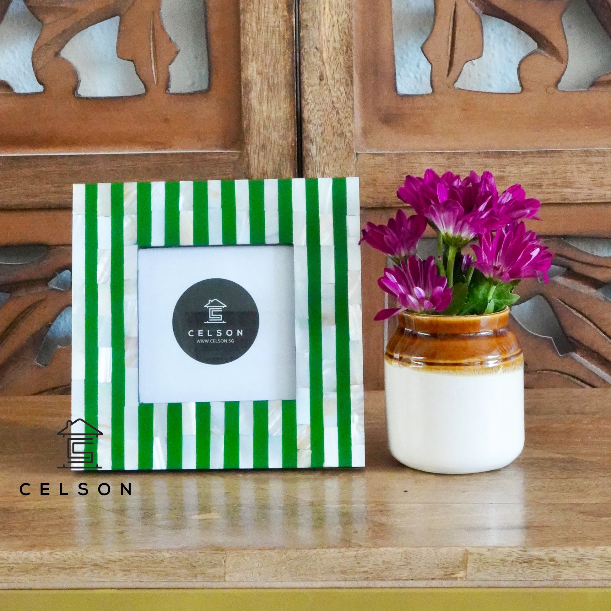 Chrissy Mother of pearl Inlay Photo Frame