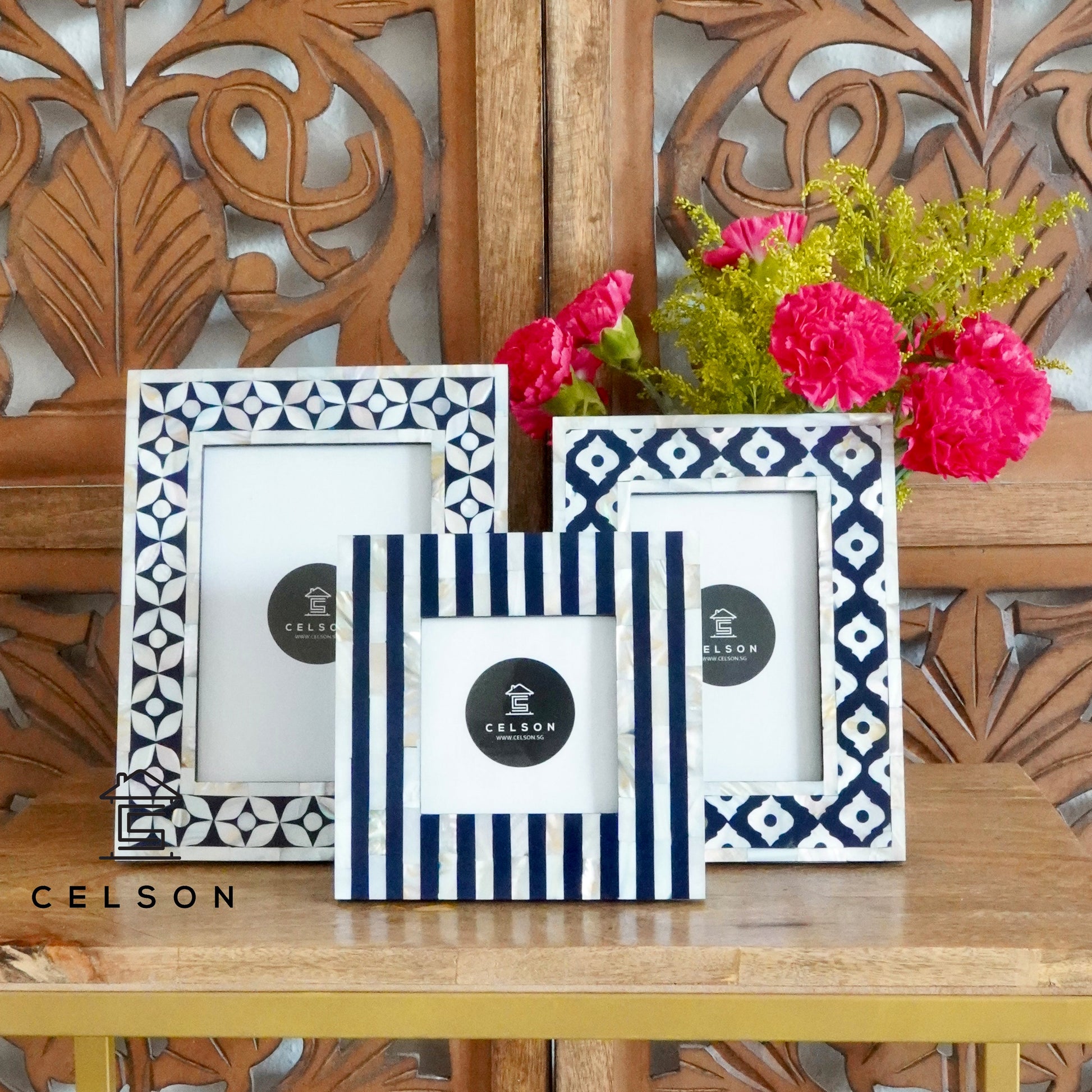 Farah Mother of pearl Inlay Photo Frame