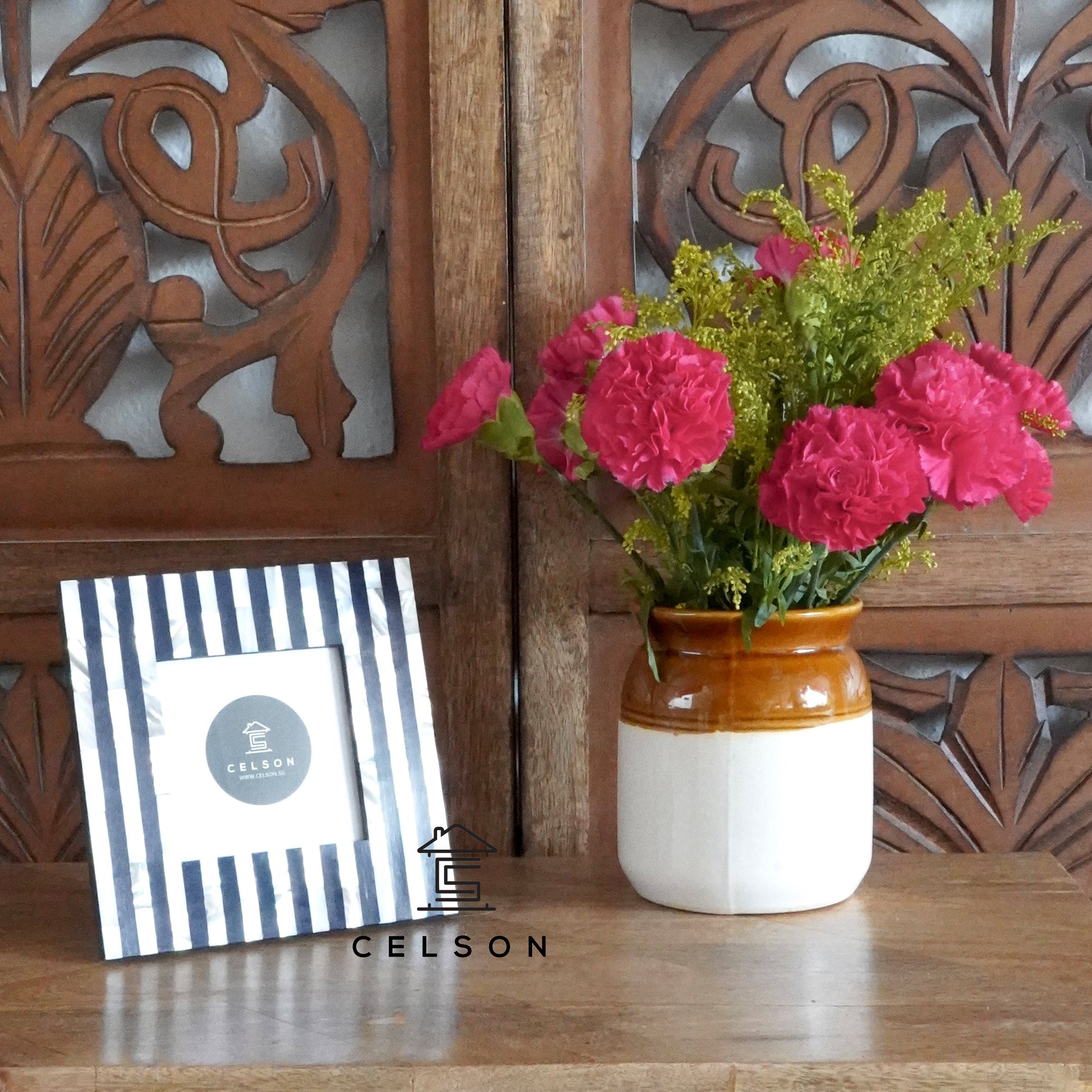 Farah Mother of pearl Inlay Photo Frame