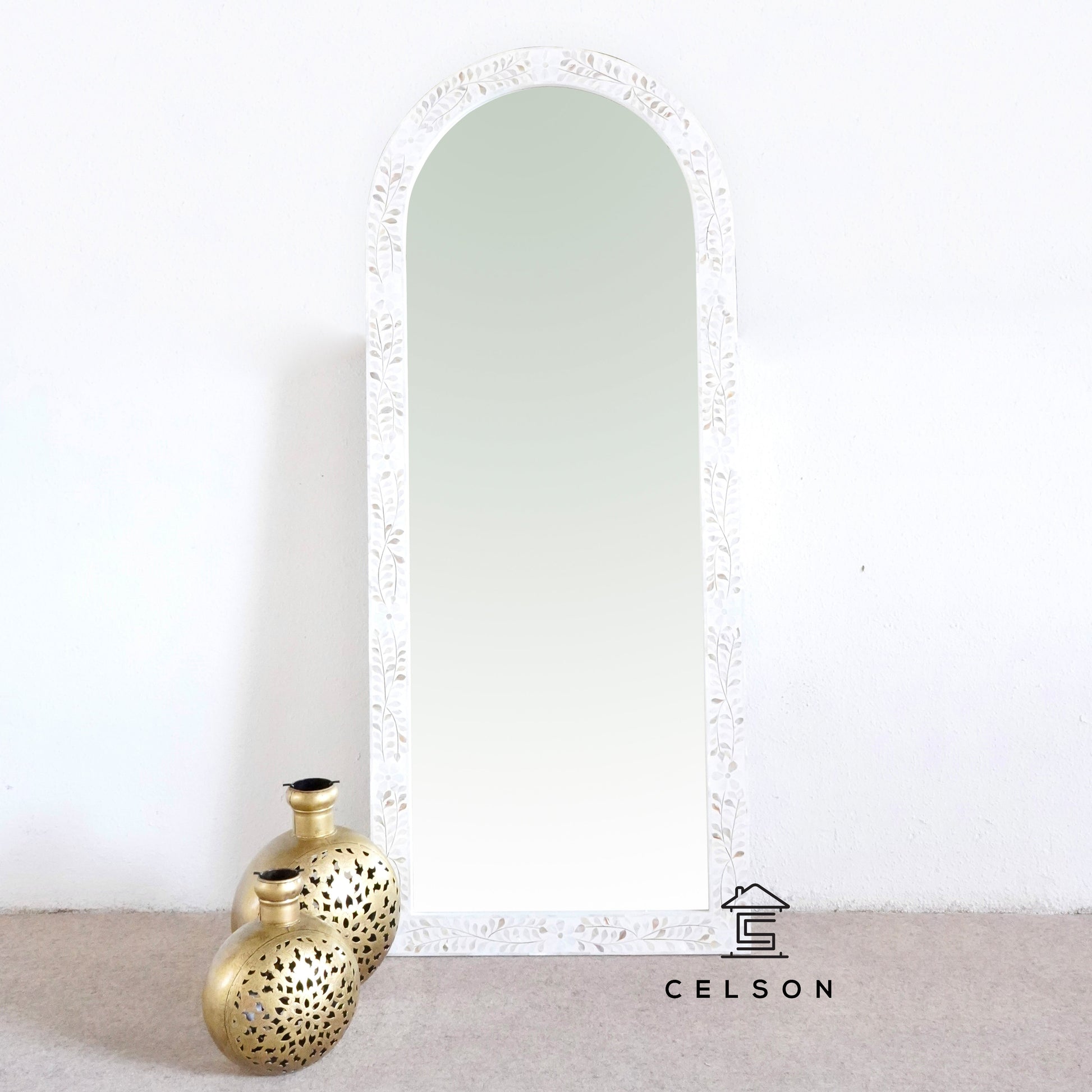 Kyro Mother of Pearl Inlay Mirror