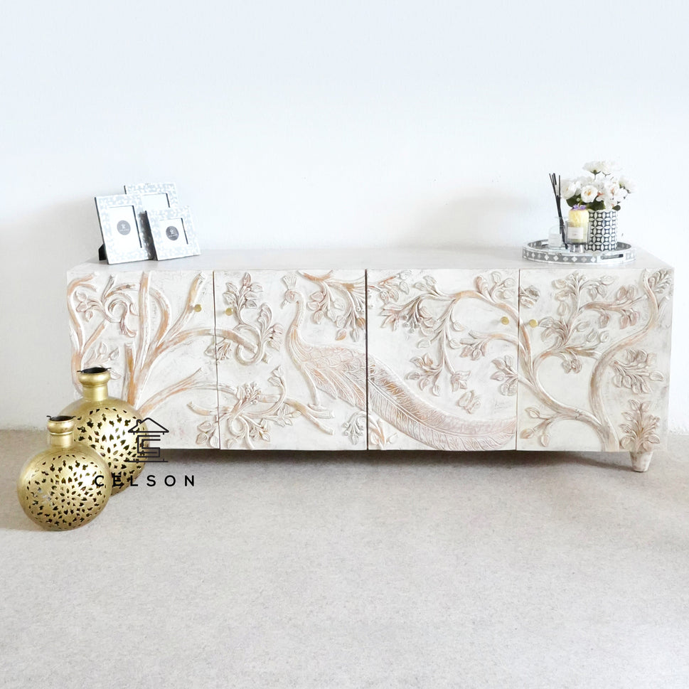 Victoria Hand Carved TV Cabinet