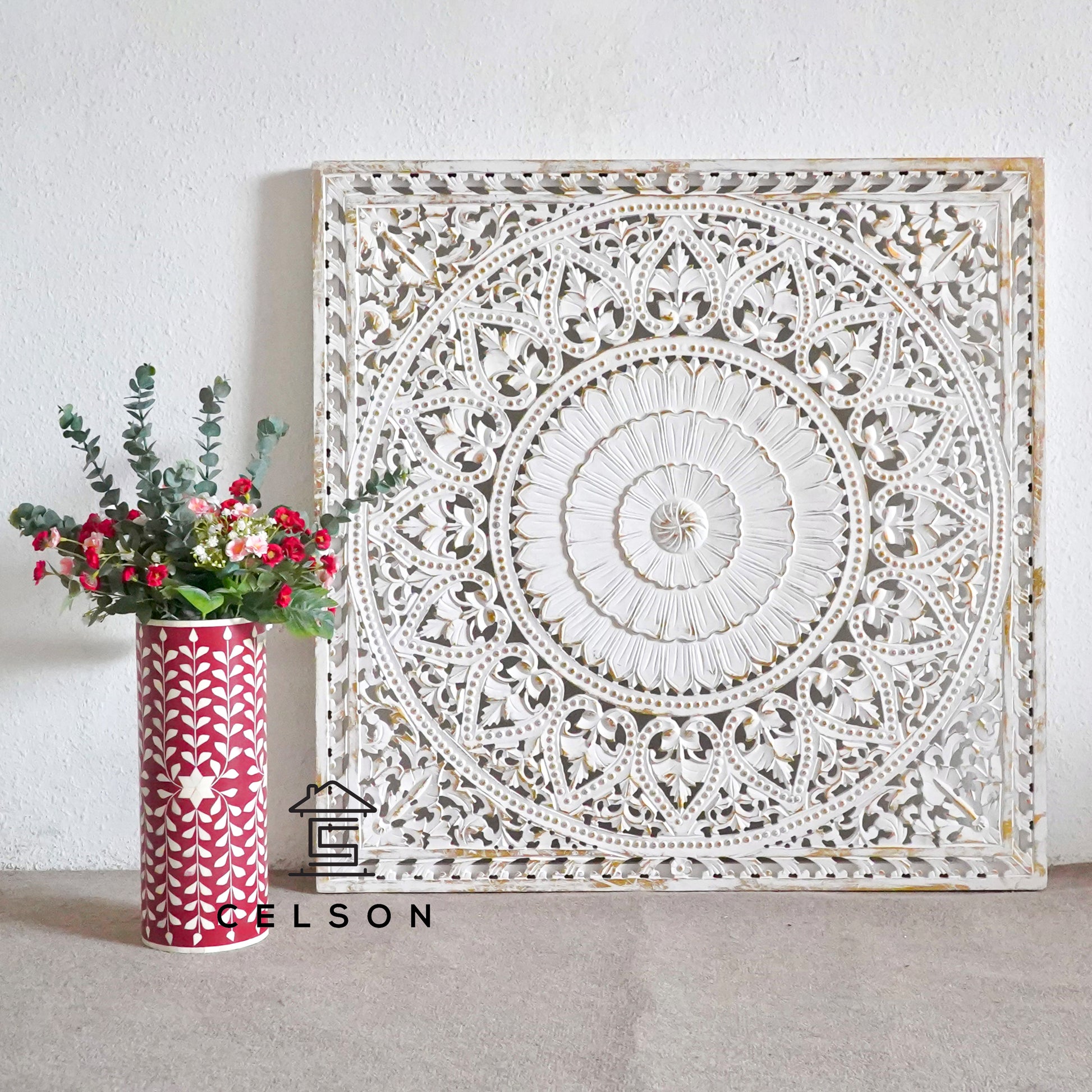 Erick Carved Wall Panel