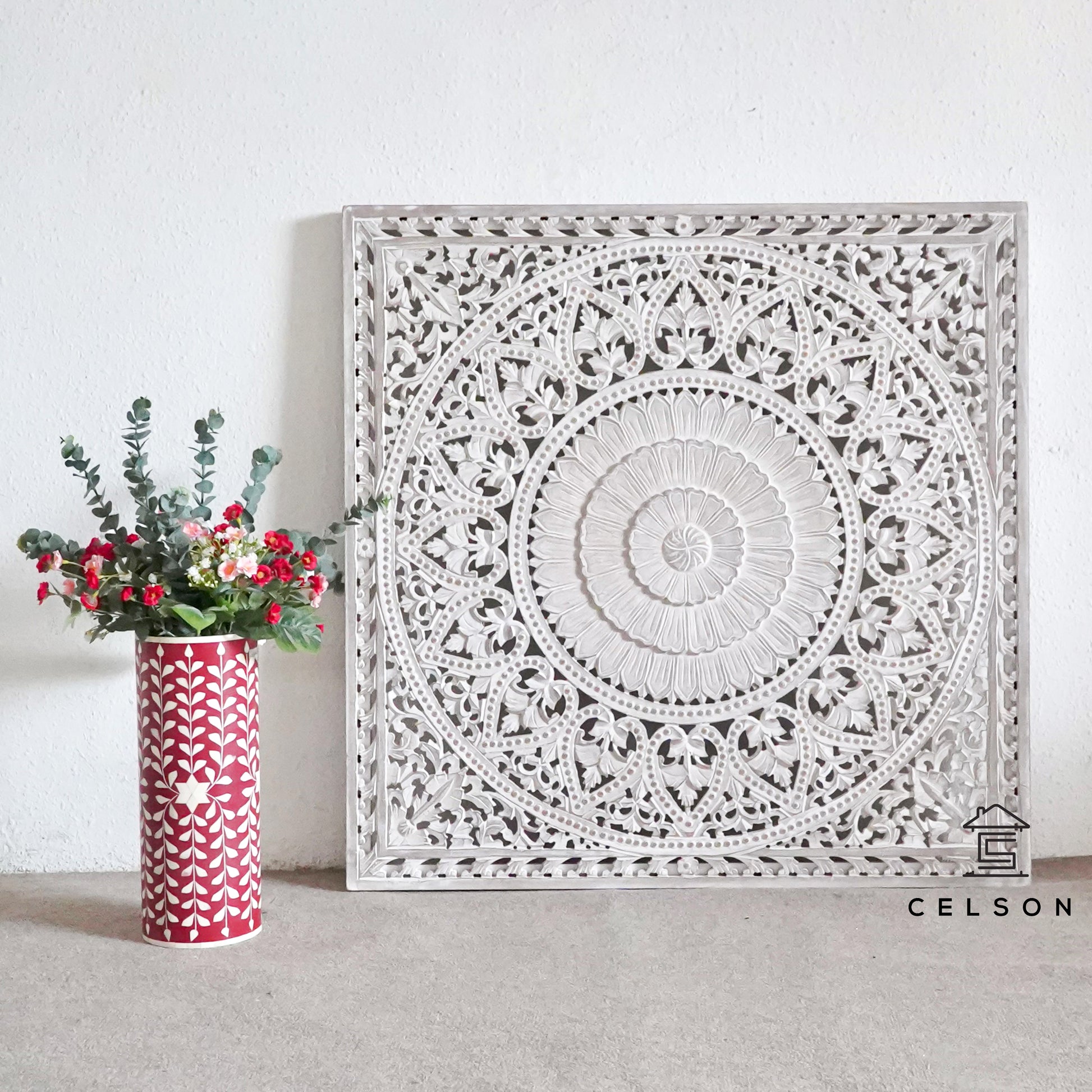 Erick Carved Wall Panel