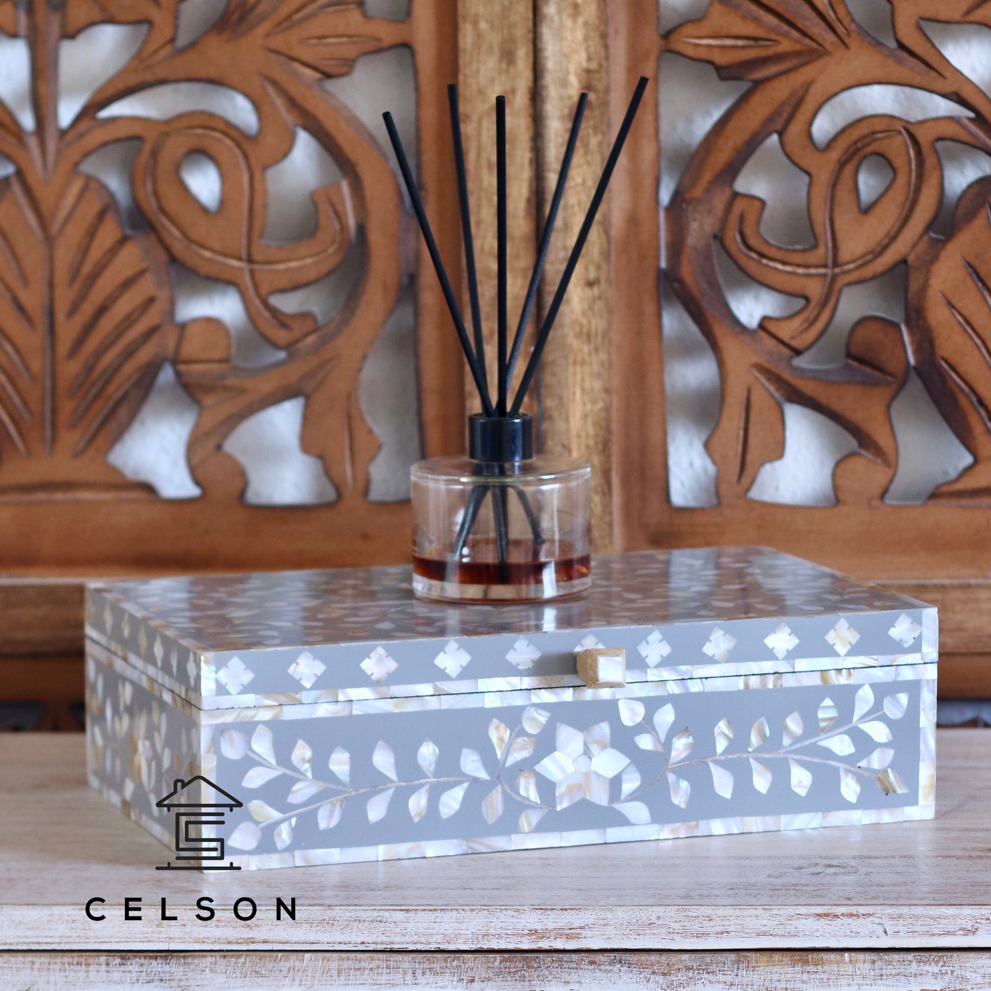 Jai Mother of Pearl Inlay Box