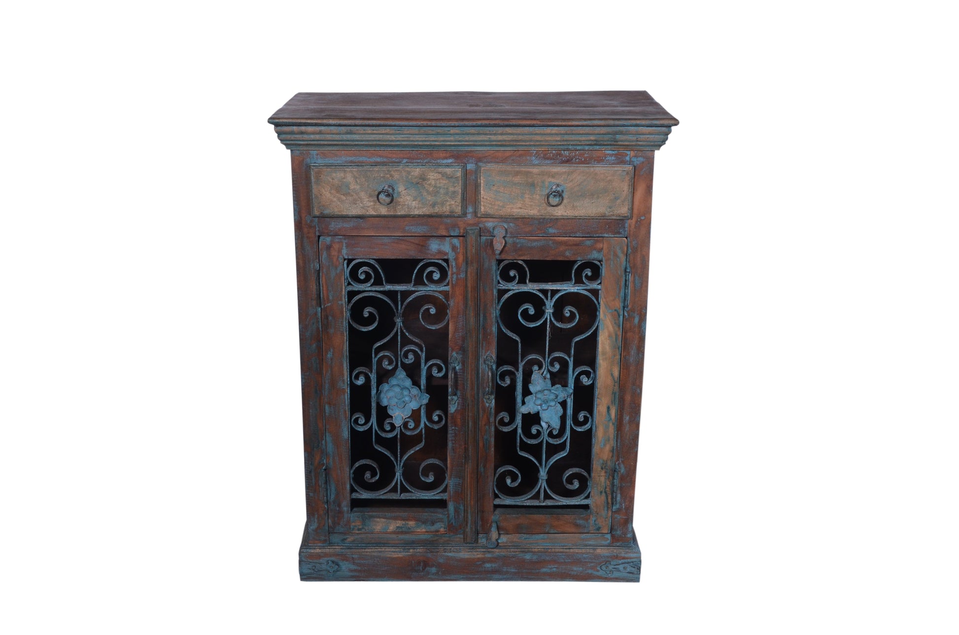 Basani Carved Wooden Cabinet