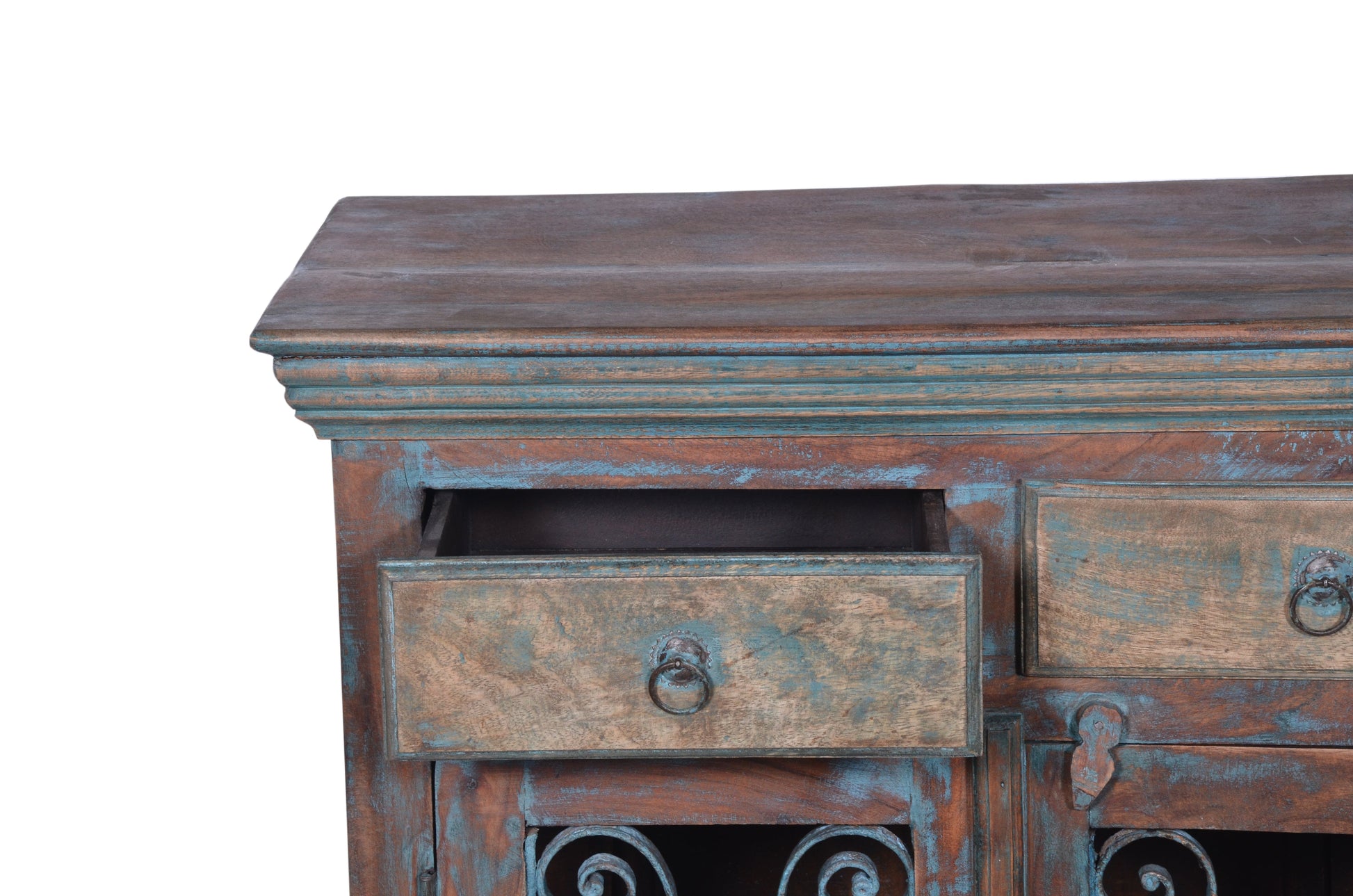 Basani Carved Wooden Cabinet