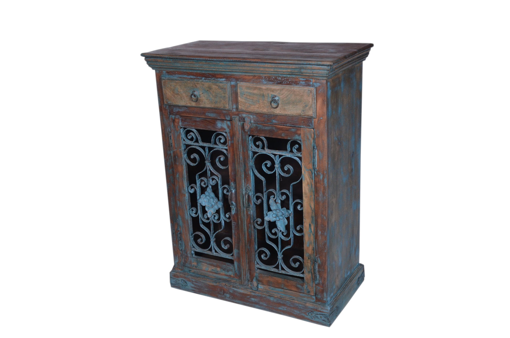 Basani Carved Wooden Cabinet