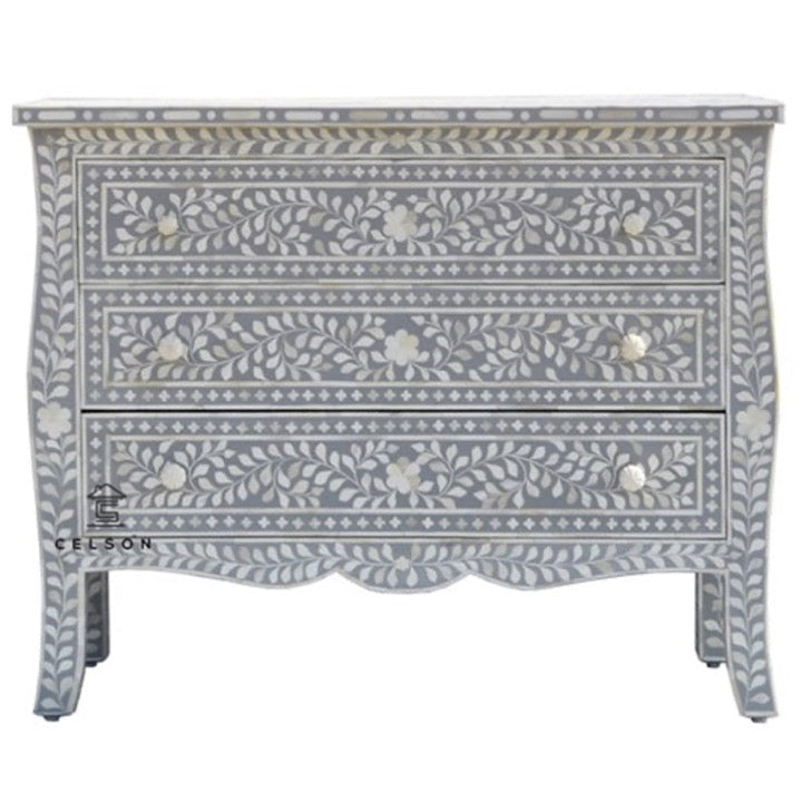 Carl Bone Inlay Chest of Drawer