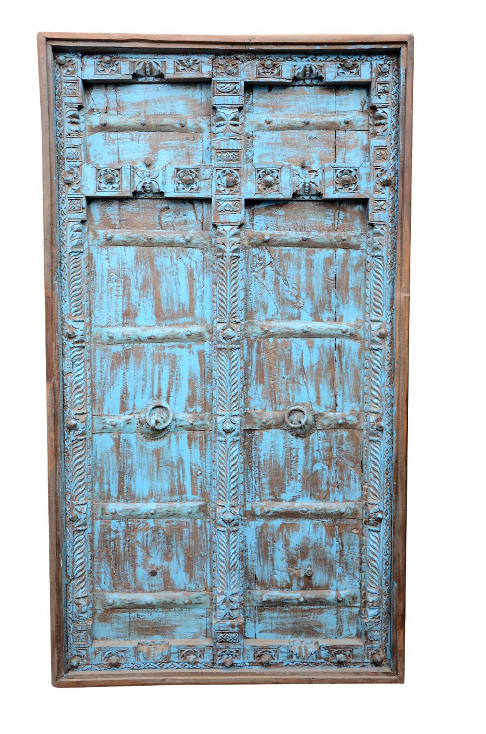 Travis Hand Carved Wooden Dining Table