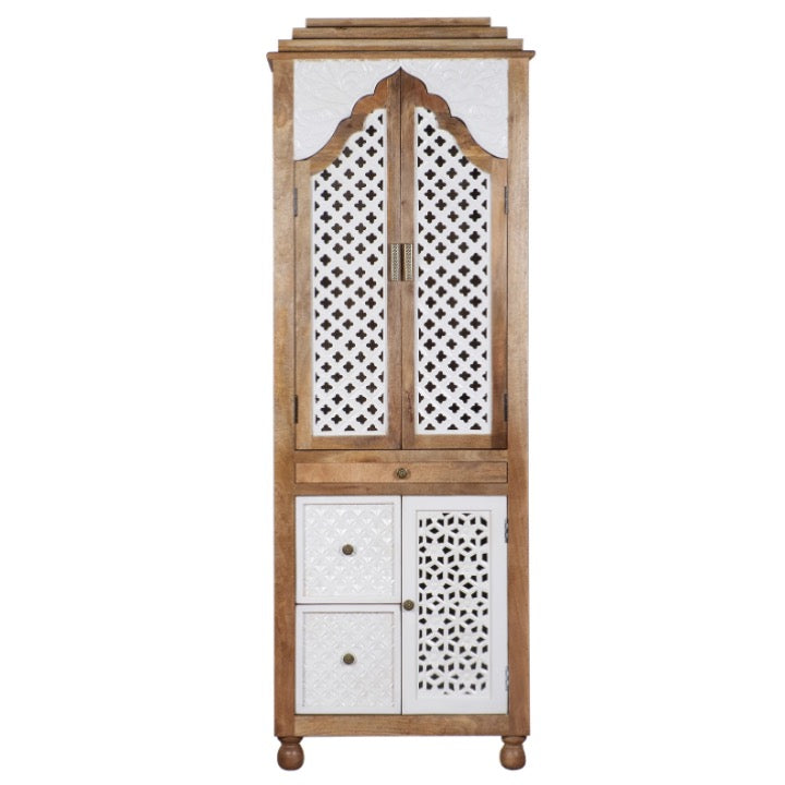 Isha Hand Carved Wooden Mandir