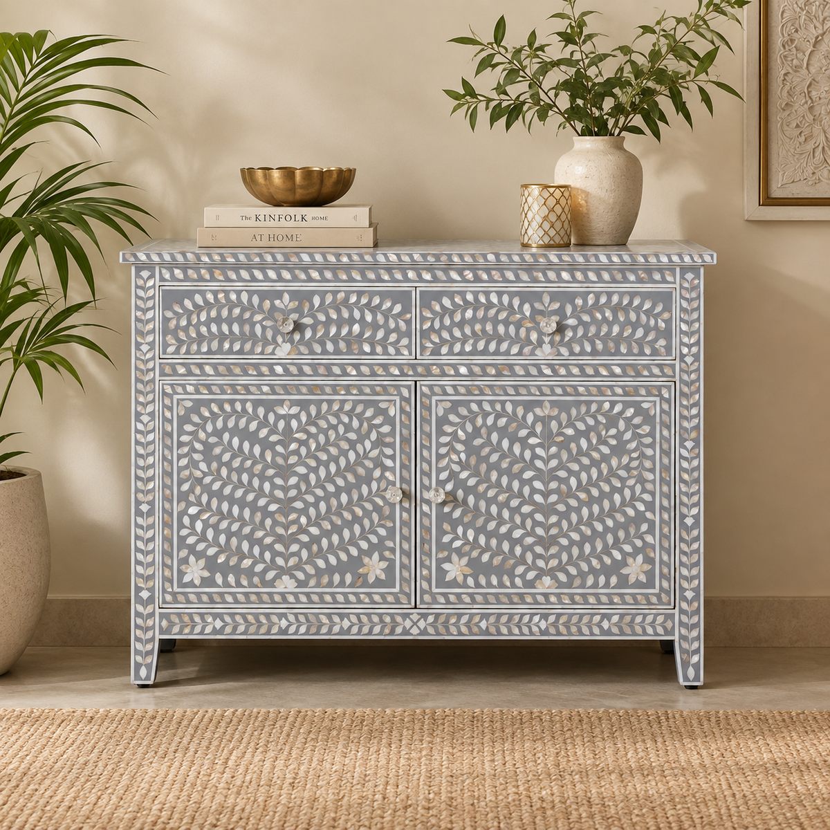 Savio Mother of Pearl Inlay Chest