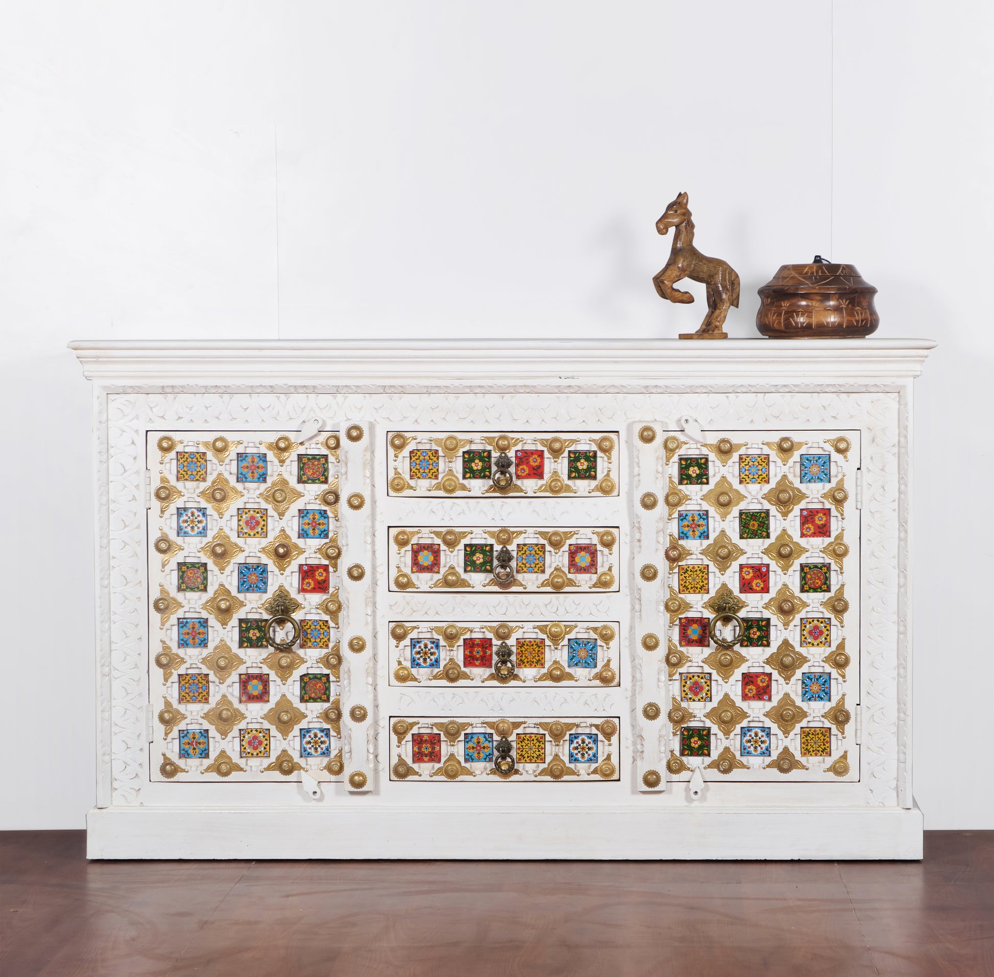 Kiwi Wooden Tile Sideboard