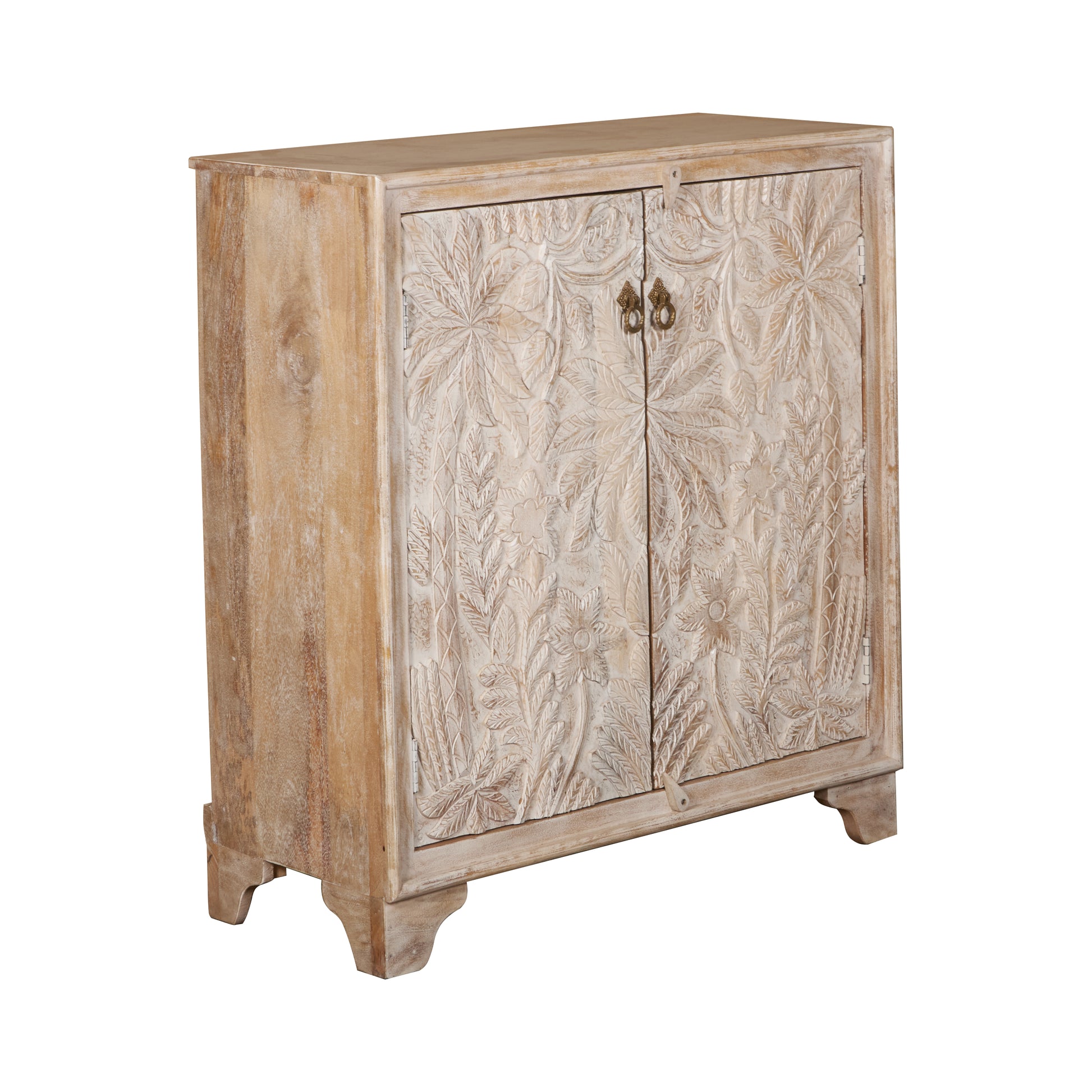 Laura Wooden Carved Chest