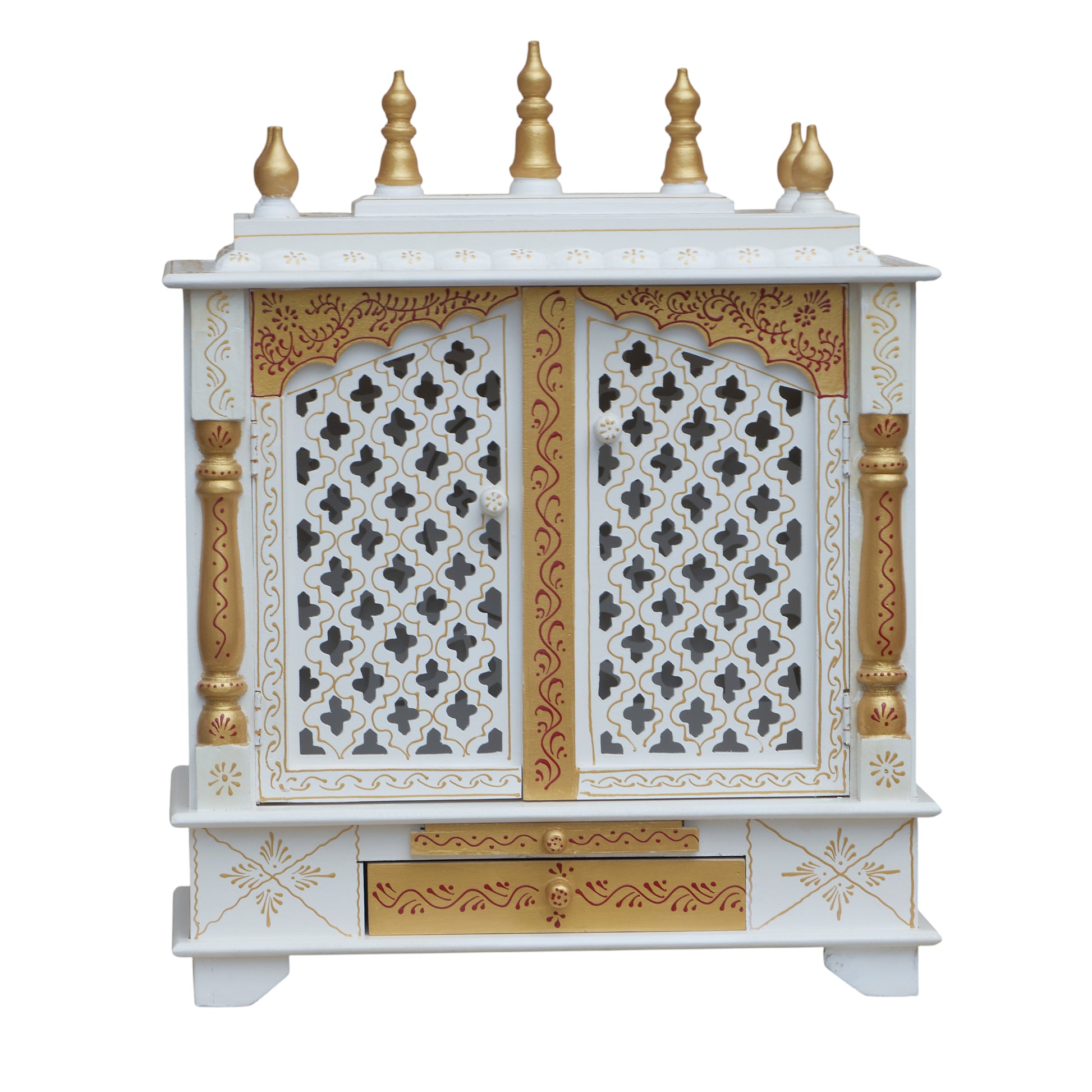 Durga Wooden Carved Mandir