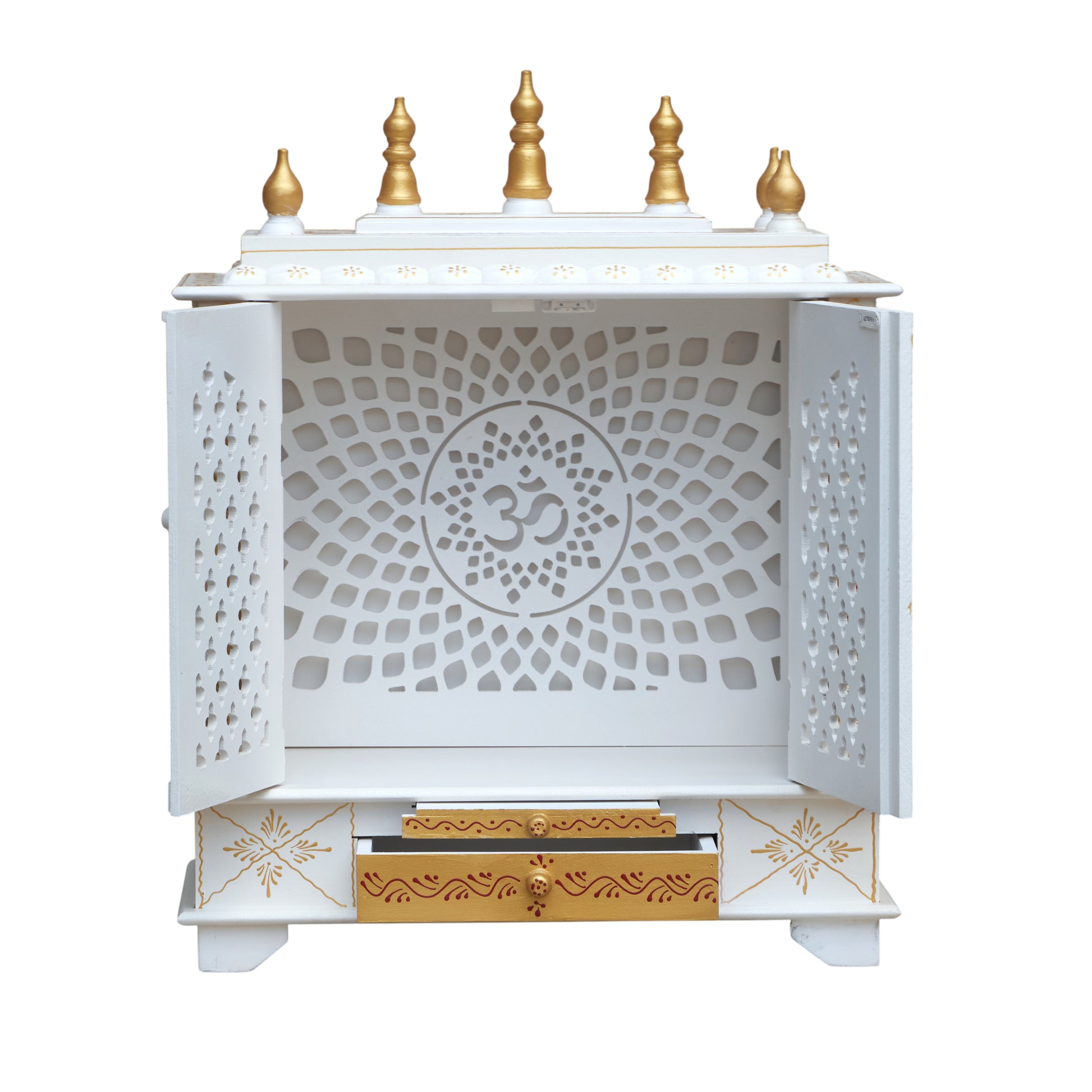 Durga Wooden Carved Mandir