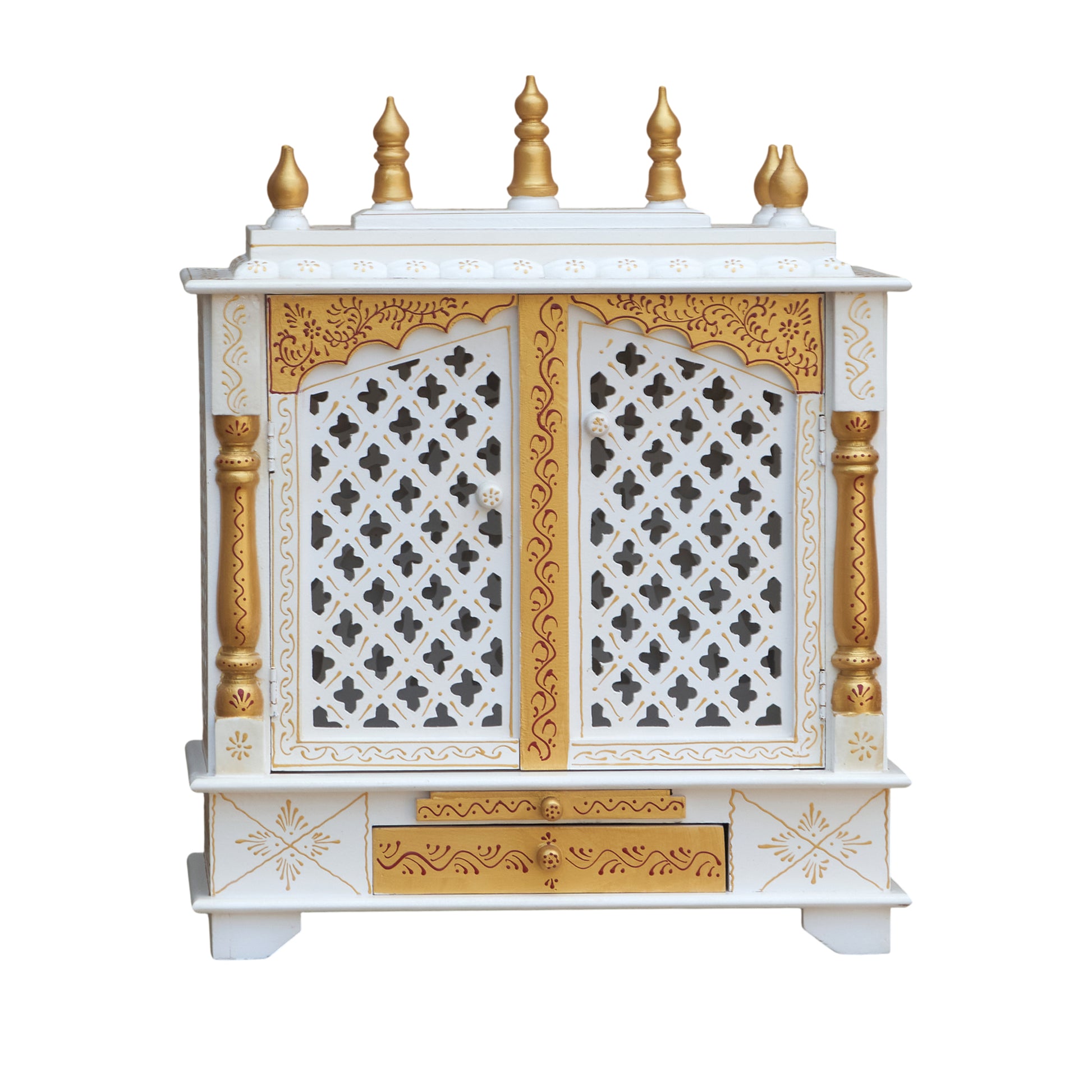 Durga Wooden Carved Mandir