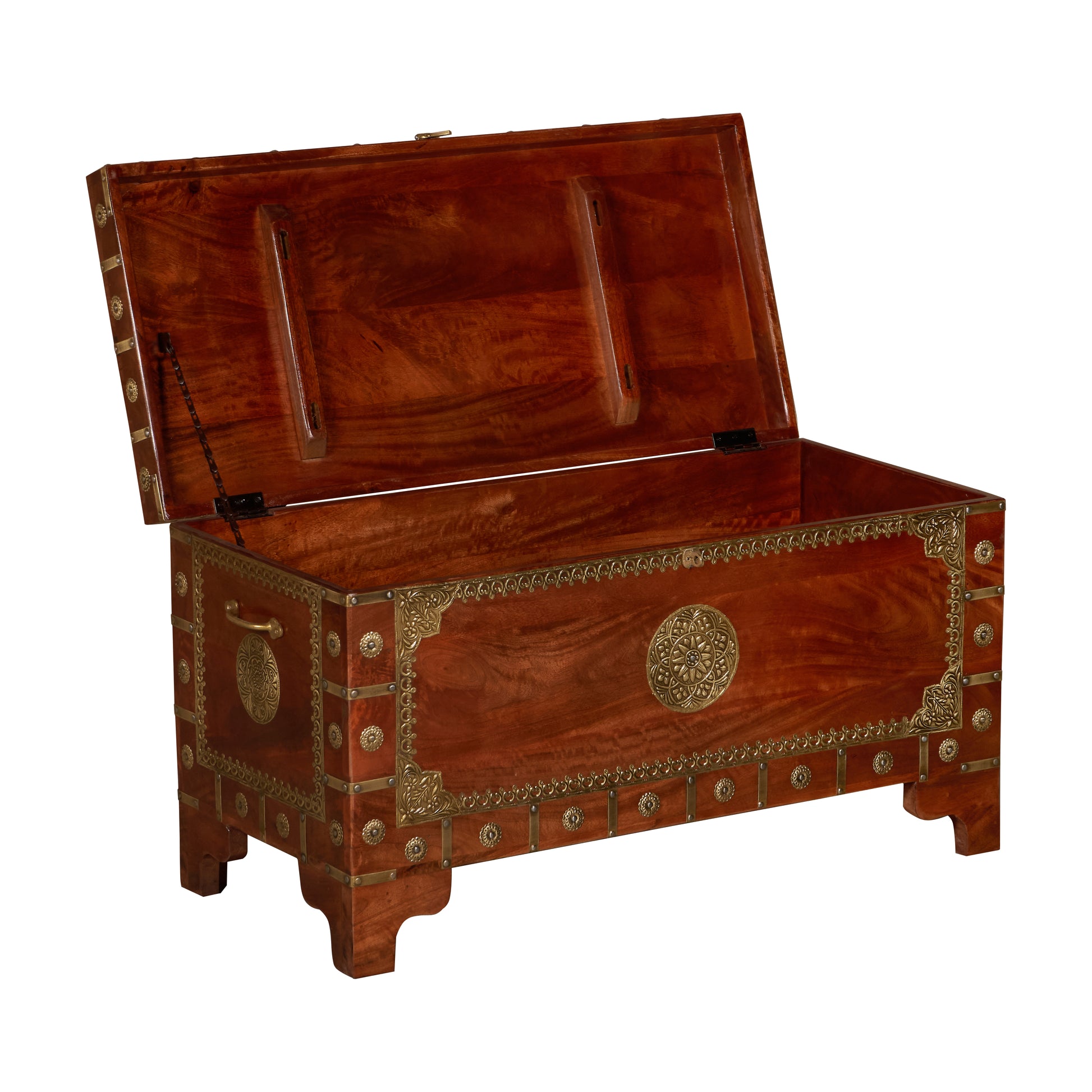 Trisha Wooden Storage Trunk