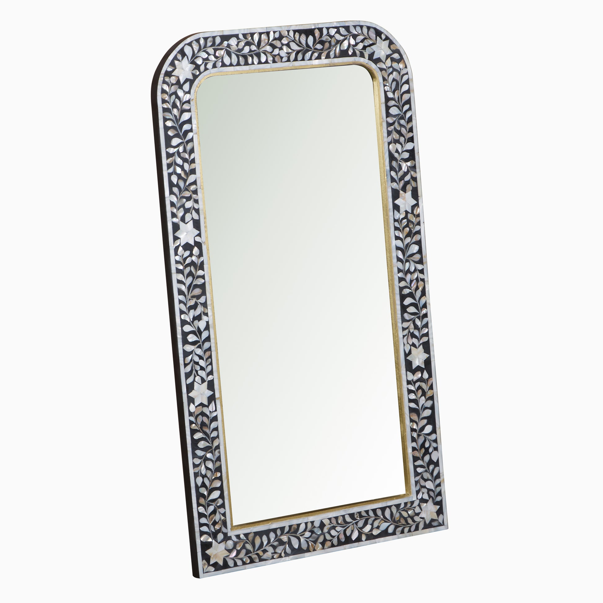 Baylor Mother of Pearl Inlay Mirror