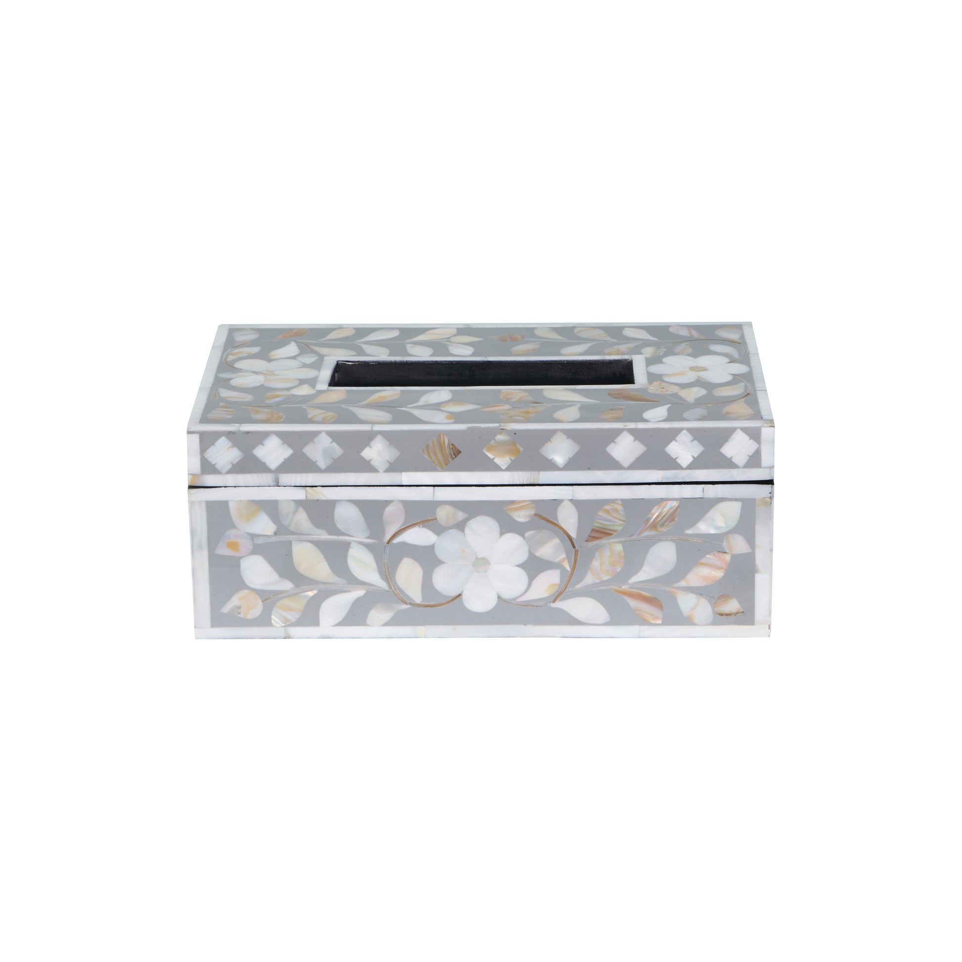 Maia Mother Of Pearl Inlay Tissue Box