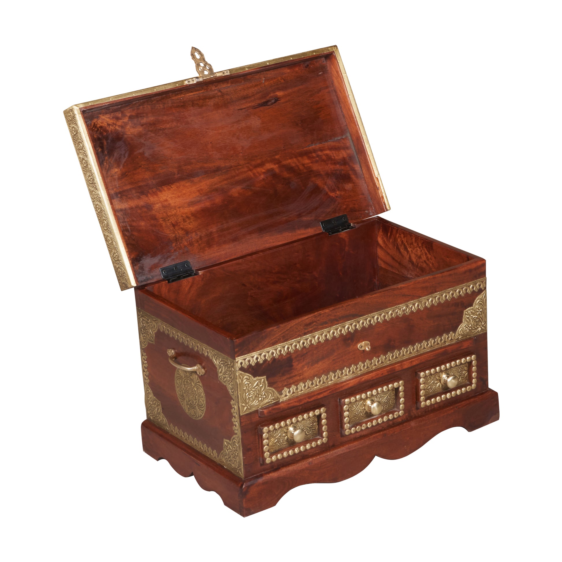 Isha Hand Carved Coffee Table