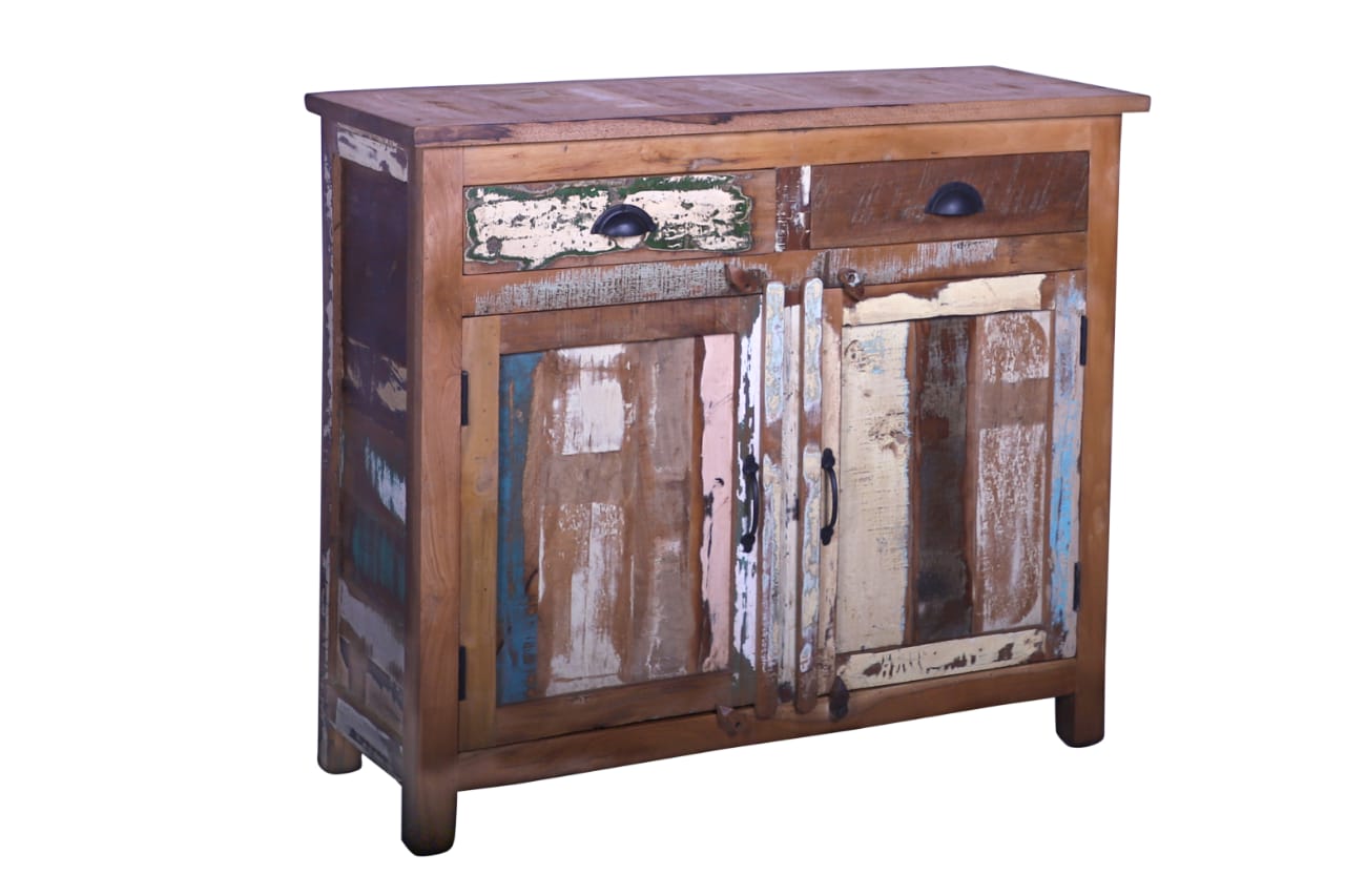 Martin Carved Wooden Cabinet