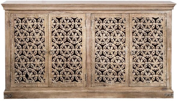 Whitney Hand Carved Wooden Buffet