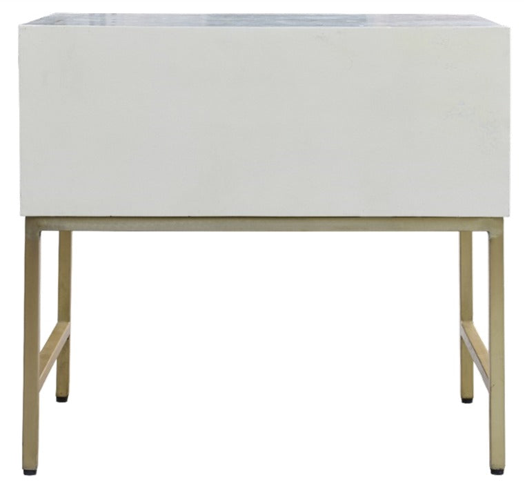 Rivia Bone Inlay Bedside