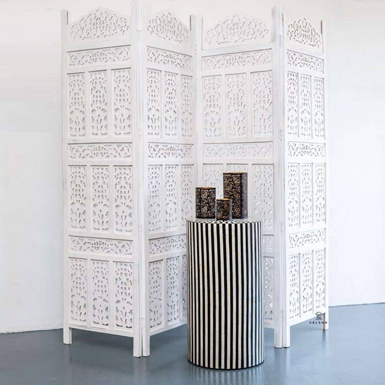 Lois Carved Room Divider