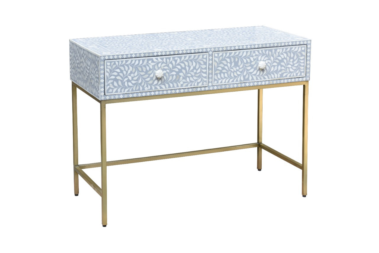Evie Bone Inlay Console Table