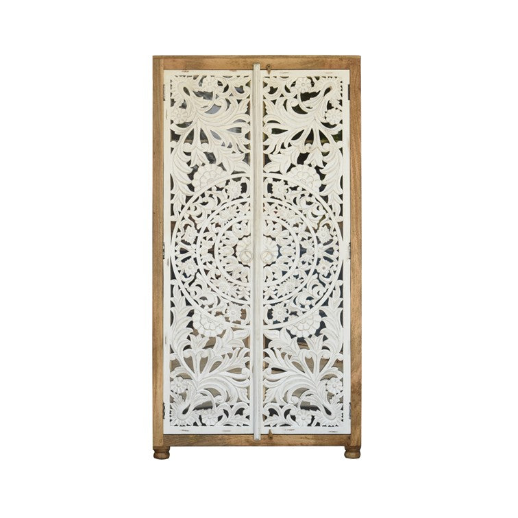 James Hand Carved Almirah