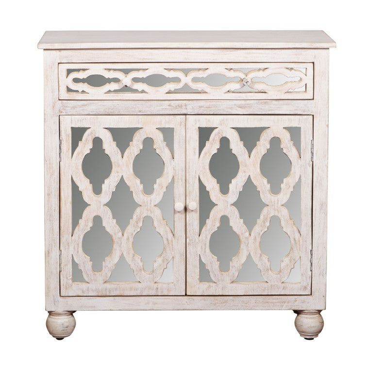 Jessica Carved Wooden Cabinet