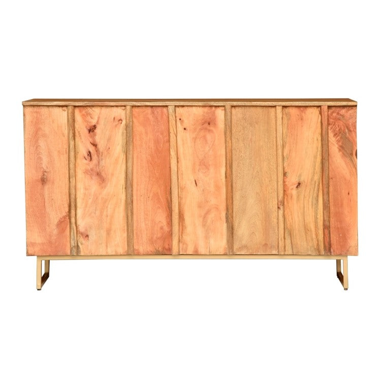Riva Hand Carved Wooden Side Board