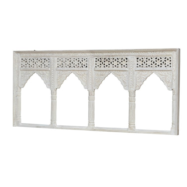 Alves Hand Carved Wooden Mirror